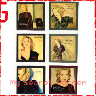 Kim Wilde - Close / Love is, Who Do You Think You Ar Cloth Patch or Magnet Set 1a or 1b
